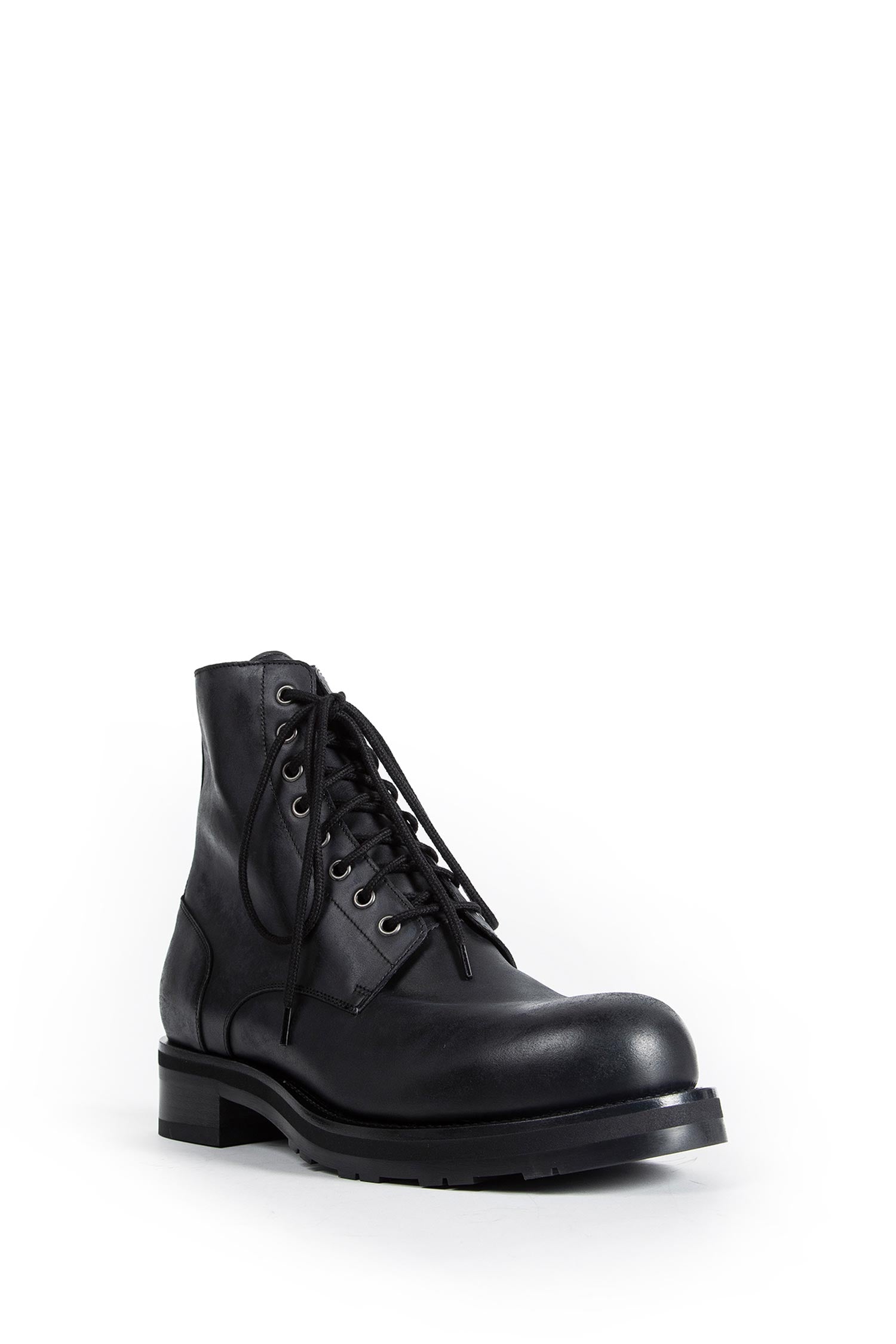 Lug Sole Lace-Up Boots