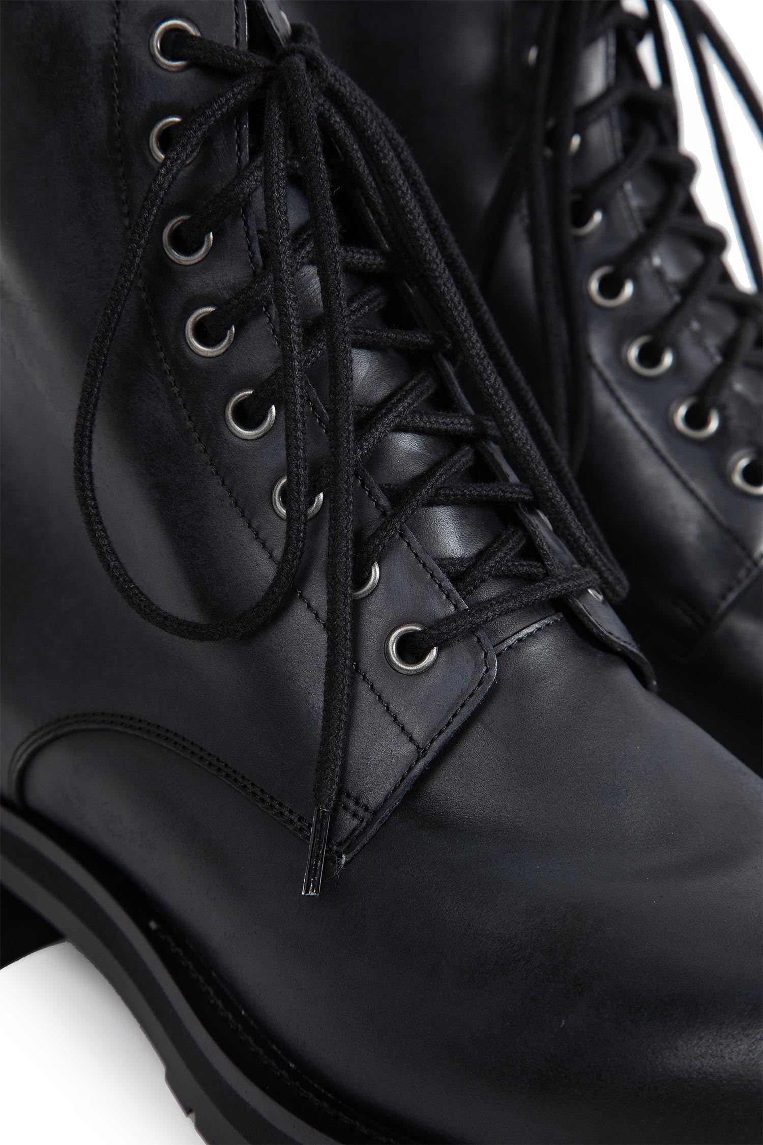 Lug Sole Lace-Up Boots