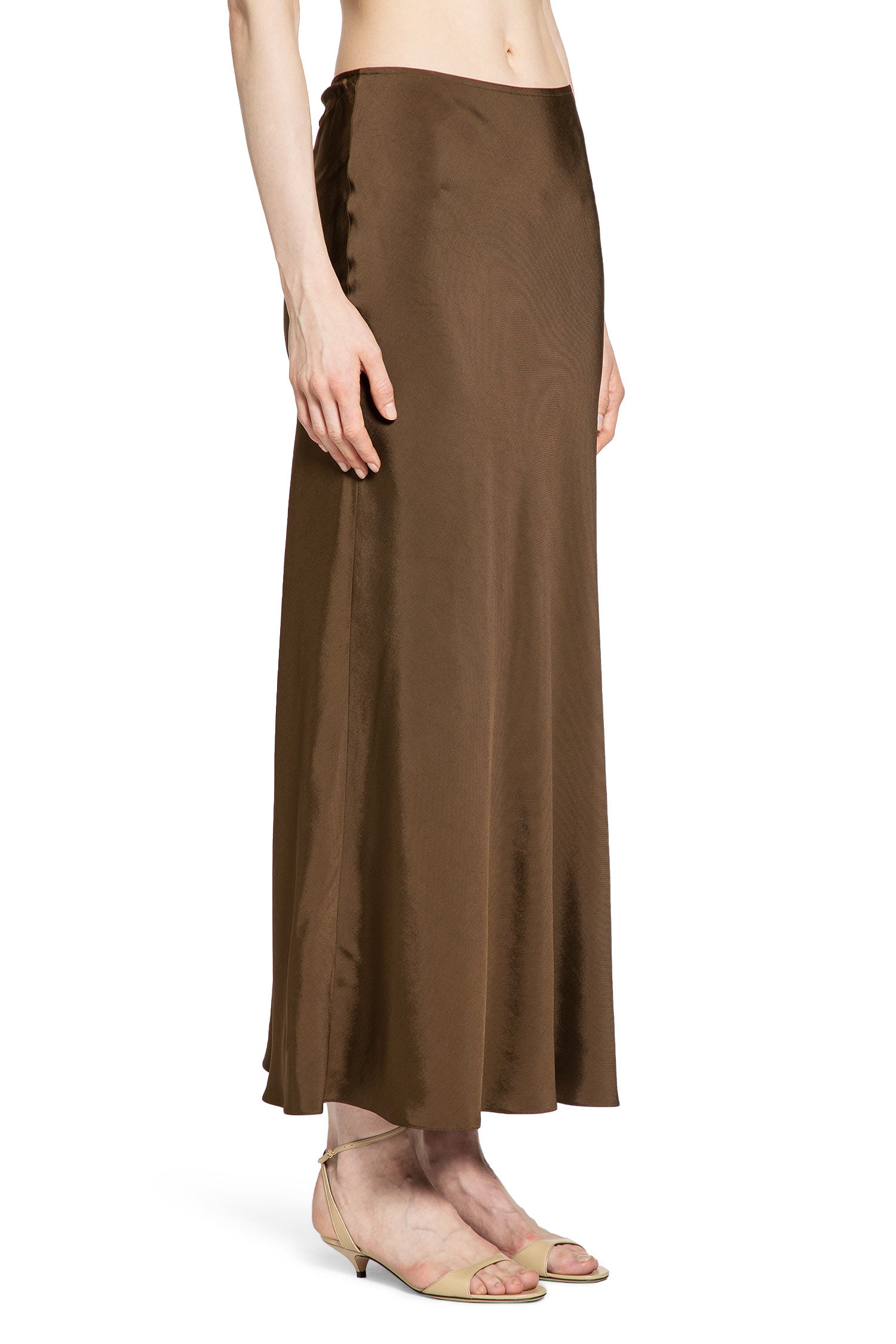 PETAR PETROV WOMAN BROWN SKIRTS