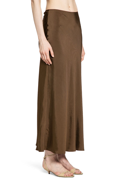 PETAR PETROV WOMAN BROWN SKIRTS