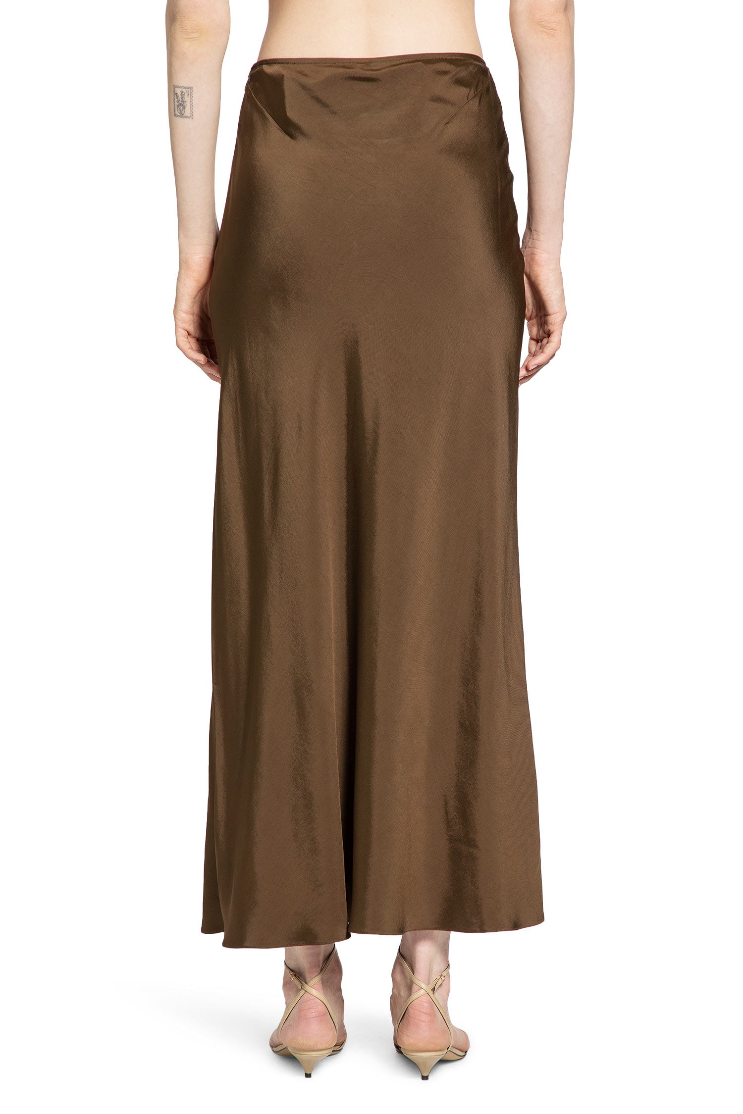 PETAR PETROV WOMAN BROWN SKIRTS
