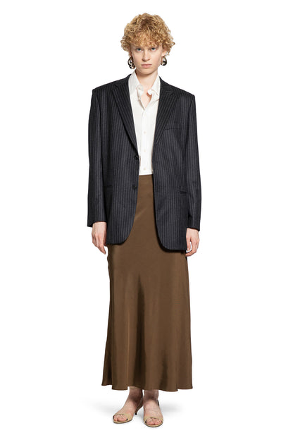 PETAR PETROV WOMAN BROWN SKIRTS