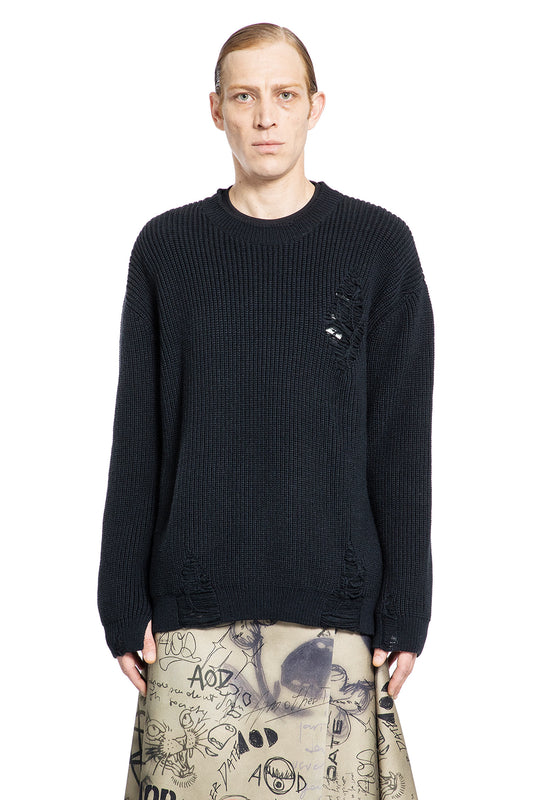 AN OTHER DATE MAN BLACK KNITWEAR