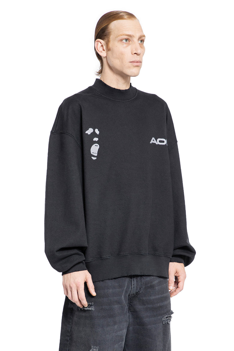 AN OTHER DATE MAN BLACK SWEATSHIRTS