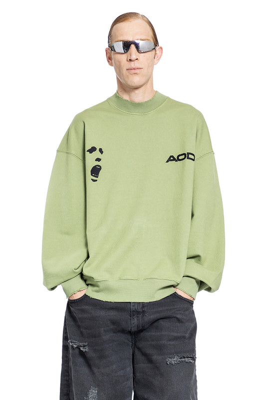 AN OTHER DATE MAN GREEN SWEATSHIRTS