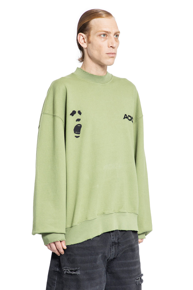 AN OTHER DATE MAN GREEN SWEATSHIRTS