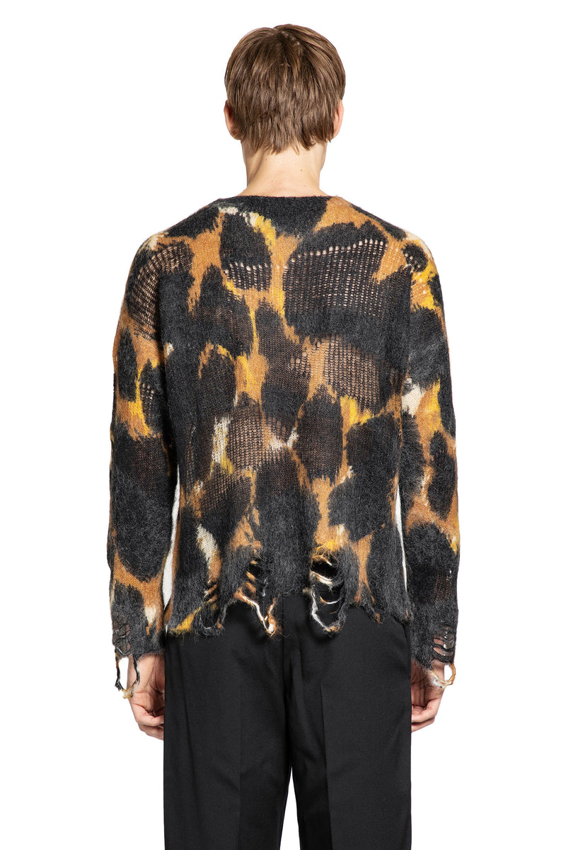 Maxi Leopard Jacquard Knit Sweater