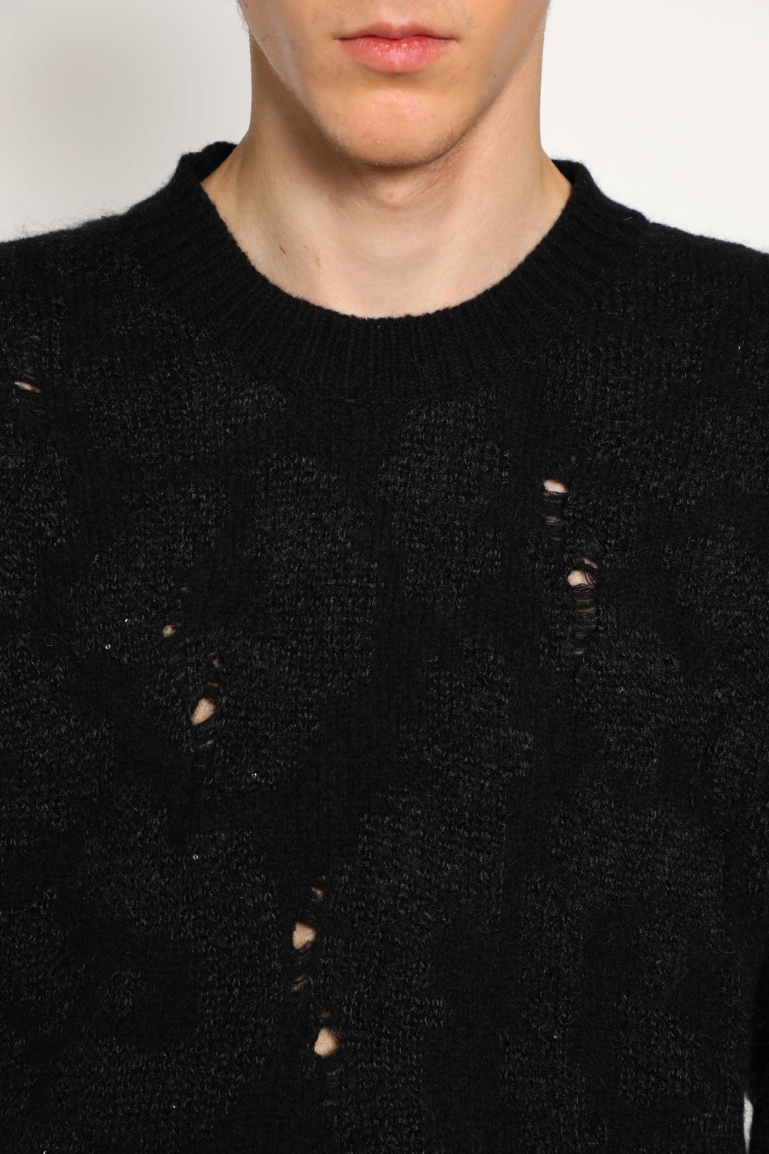 LANEUS MAN BROWN KNITWEAR
