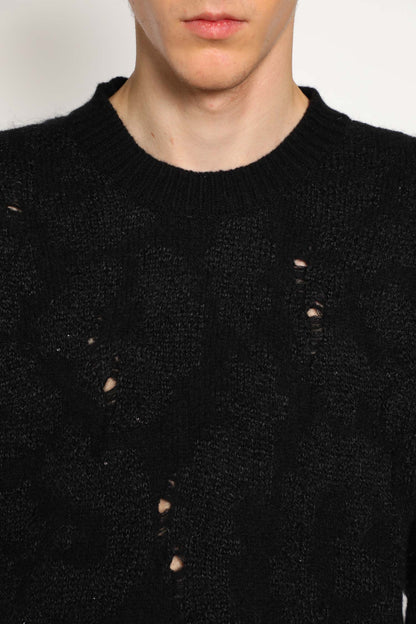 LANEUS MAN BROWN KNITWEAR
