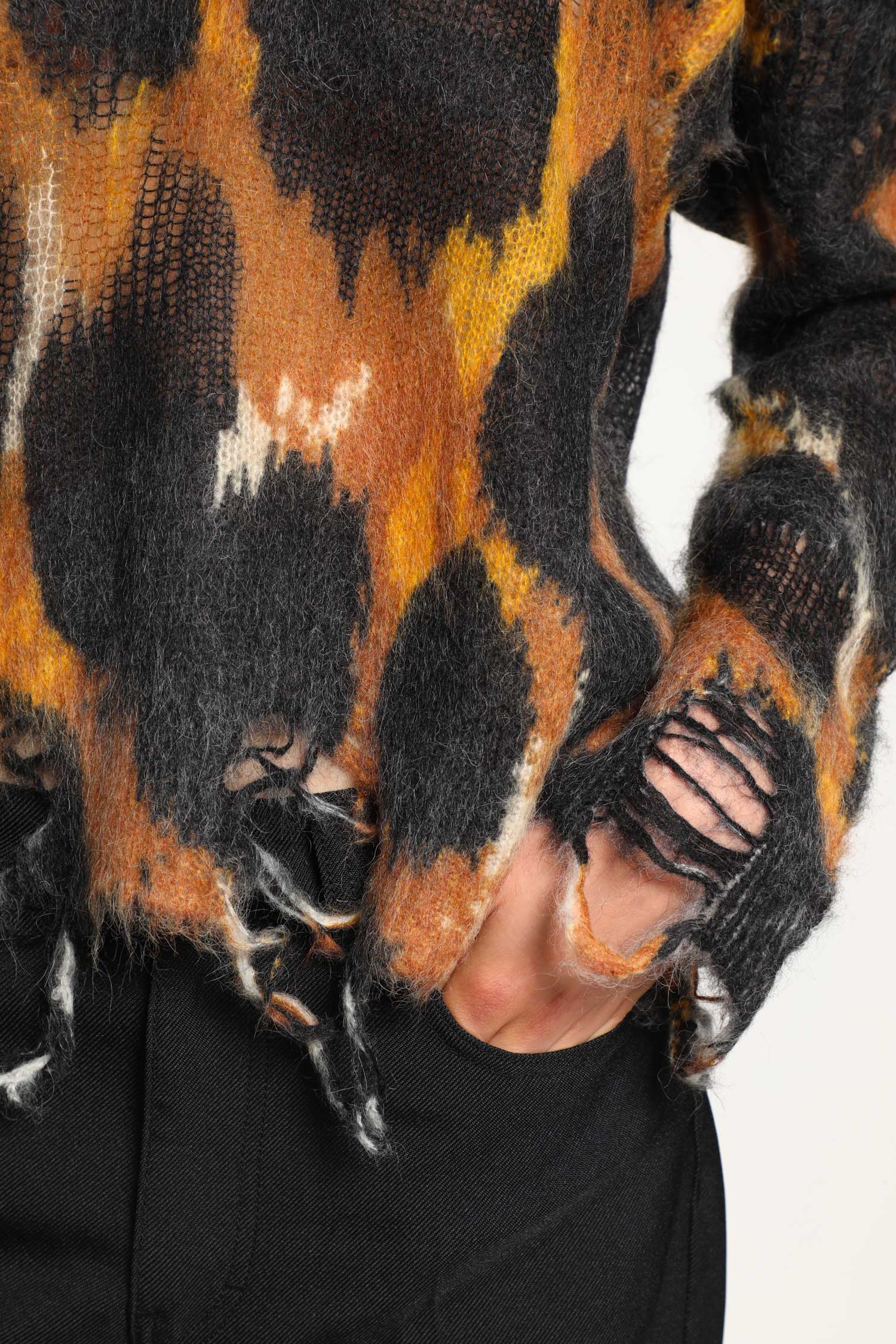 LANEUS WOMAN ORANGE KNITWEAR