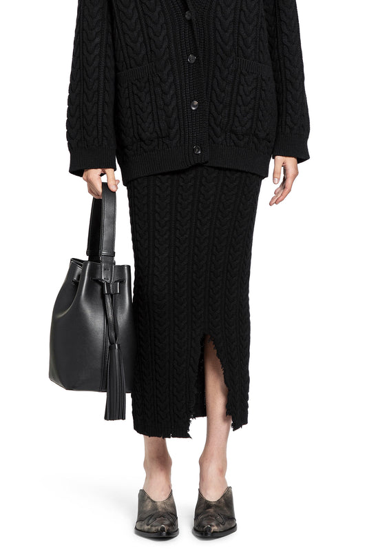 LANEUS WOMAN BLACK SKIRTS