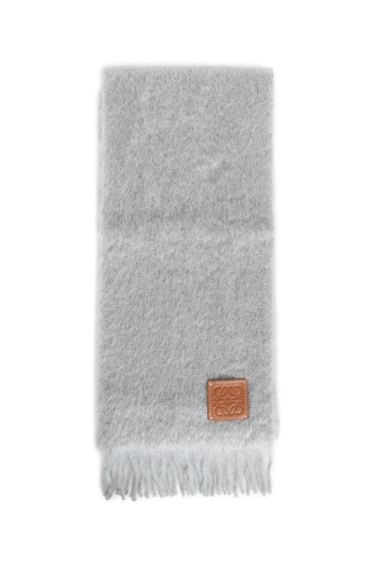 LOEWE WOMAN GREY SCARVES