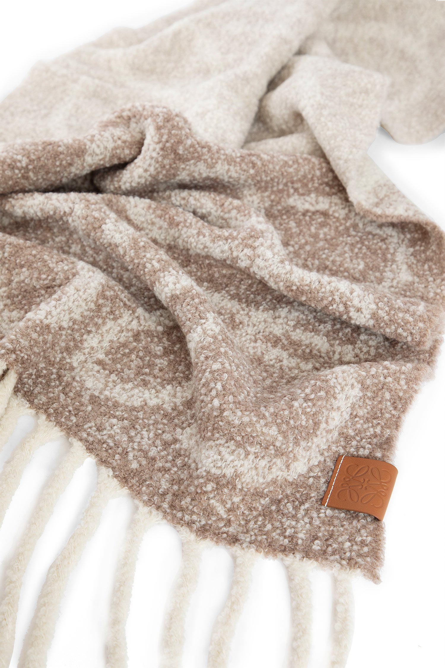 LOEWE WOMAN BEIGE SCARVES