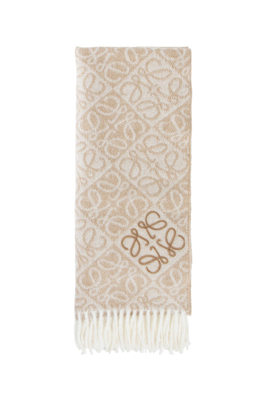 LOEWE WOMAN BEIGE SCARVES