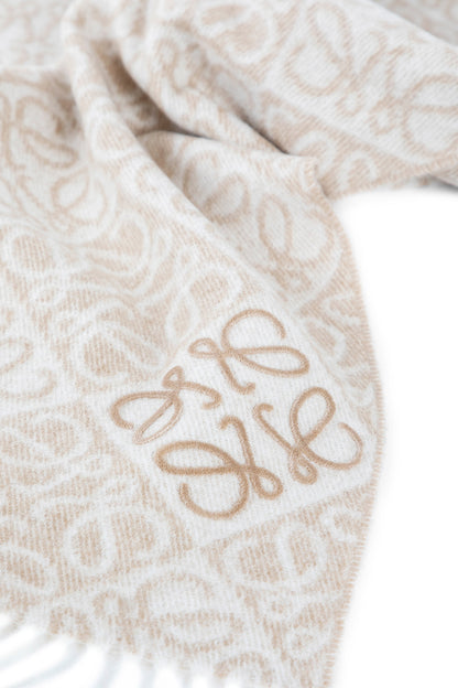 LOEWE WOMAN BEIGE SCARVES