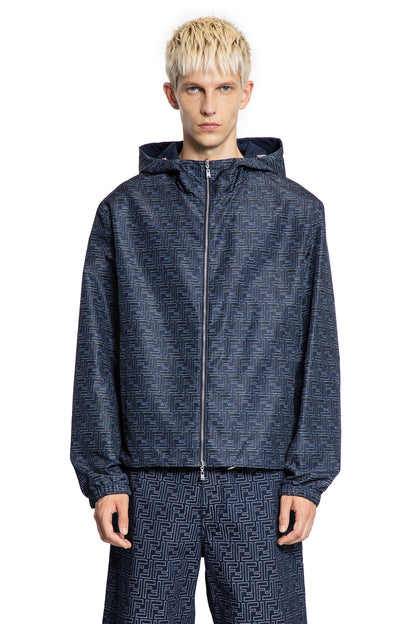Denim Effect FF Windbreaker