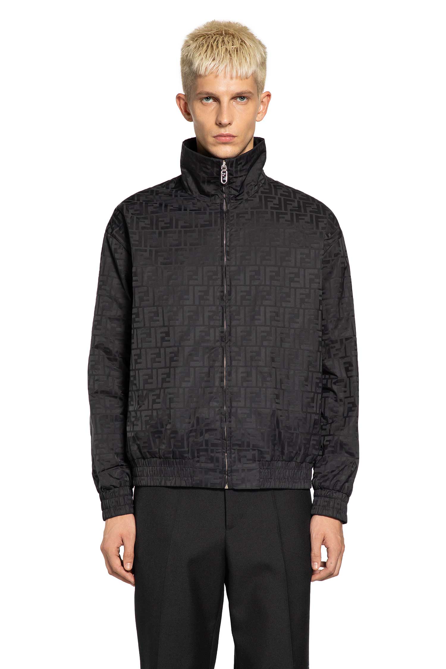 FENDI MAN BLACK JACKETS