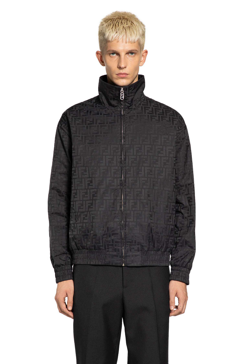 FENDI MAN BLACK JACKETS