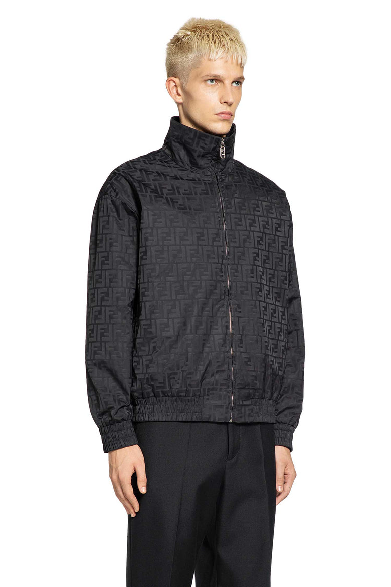 FENDI MAN BLACK JACKETS