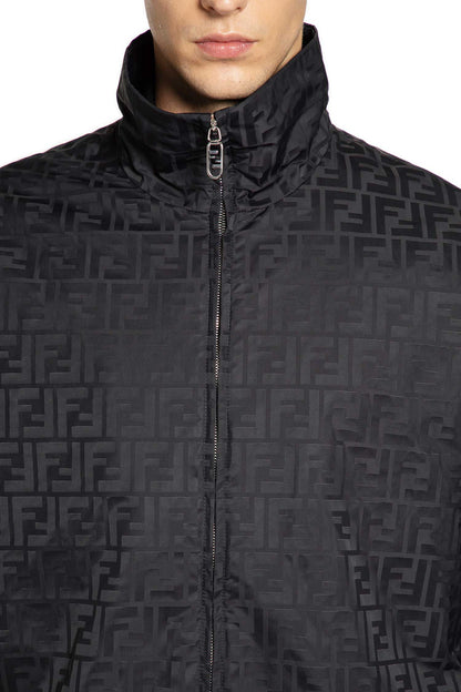 FENDI MAN BLACK JACKETS