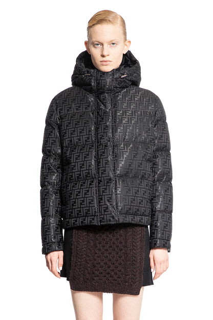 FENDI WOMAN BLACK JACKETS