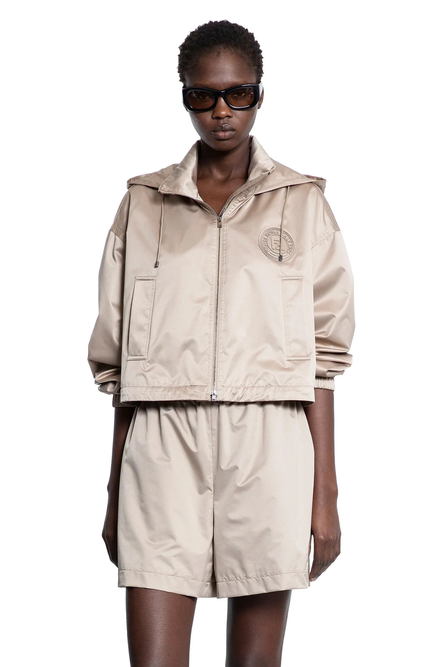 FENDI WOMAN BROWN JACKETS - Antonioli.eu