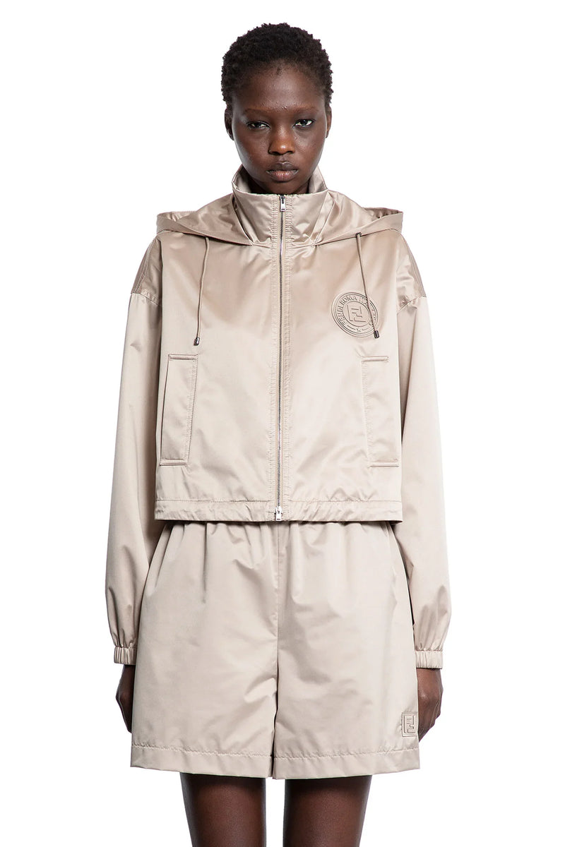 FENDI WOMAN BROWN JACKETS - Antonioli.eu