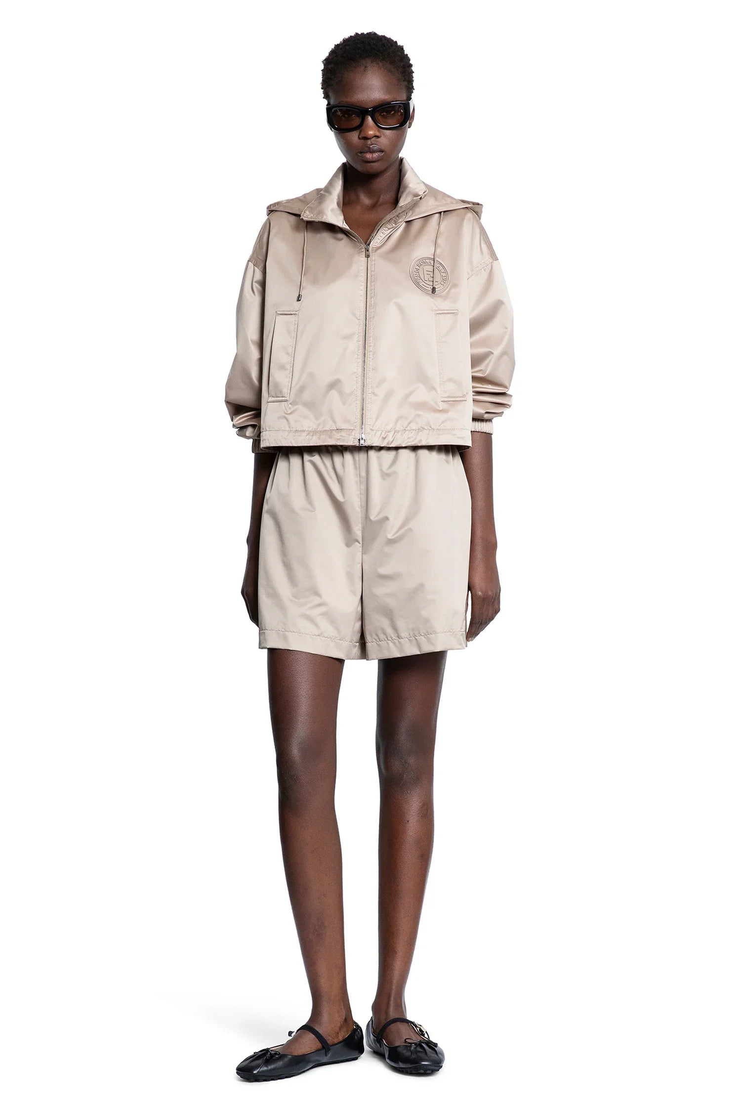 FENDI WOMAN BROWN JACKETS - Antonioli.eu