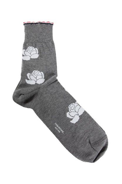 THOM BROWNE WOMAN GREY SOCKS