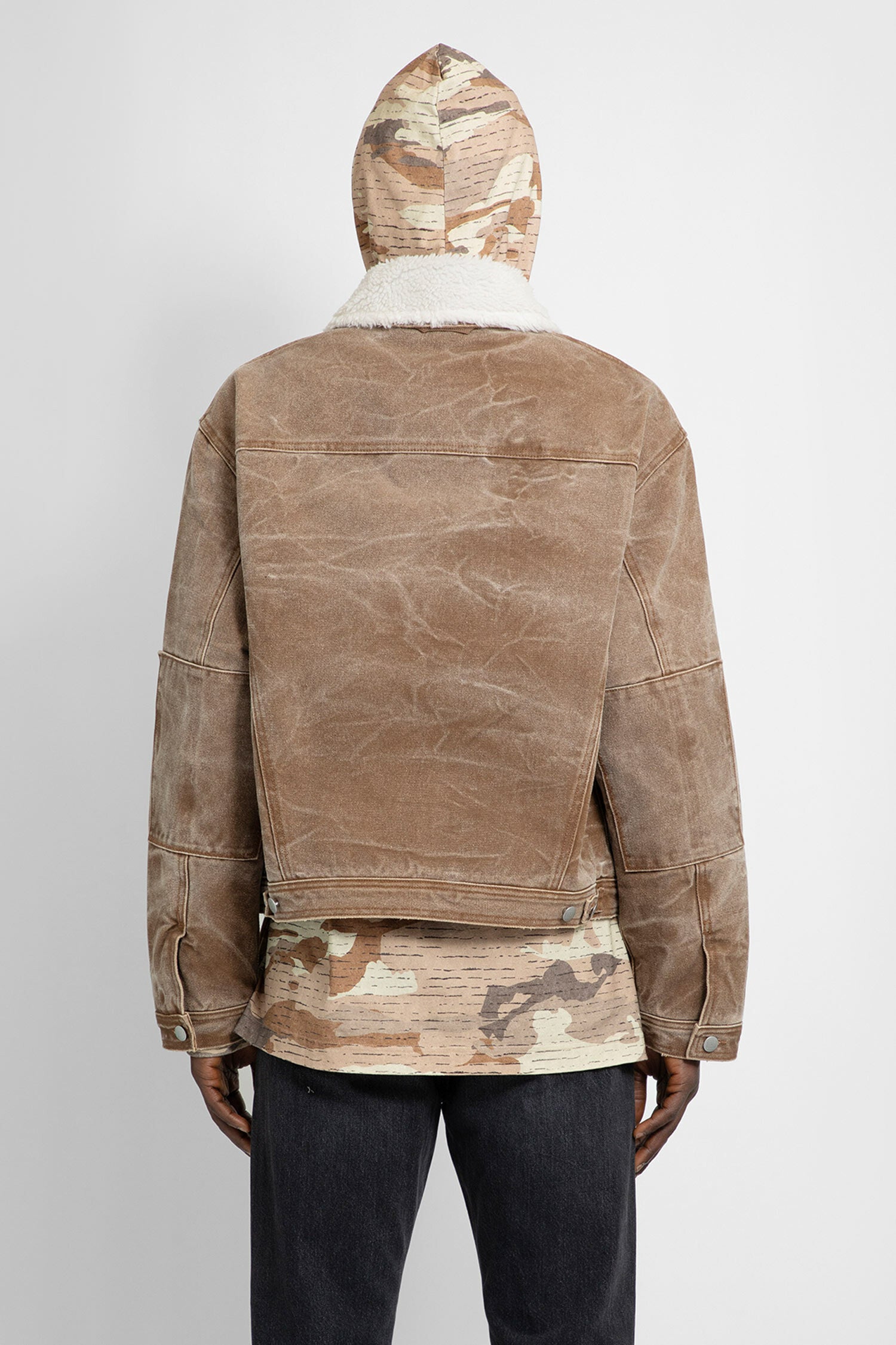 ACNE STUDIOS MAN BROWN JACKETS