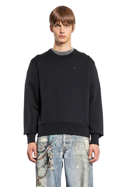 ACNE STUDIOS MAN BLACK SWEATSHIRTS