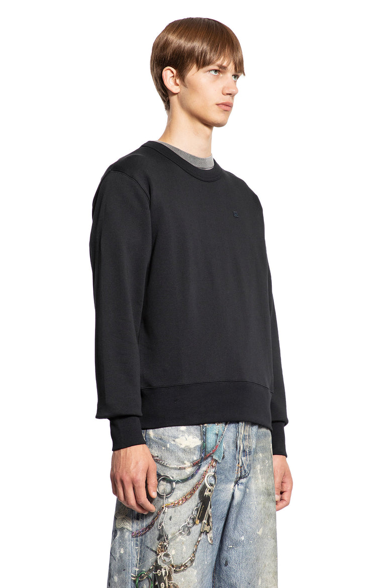 ACNE STUDIOS MAN BLACK SWEATSHIRTS