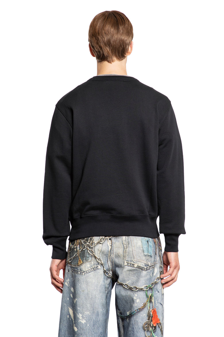 ACNE STUDIOS MAN BLACK SWEATSHIRTS