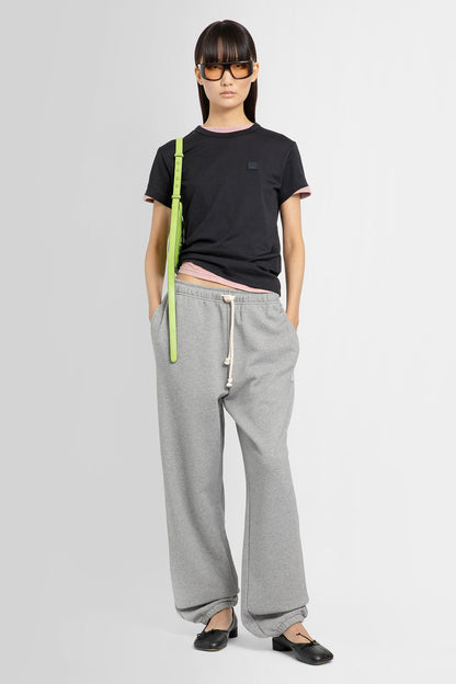 ACNE STUDIOS WOMAN BLACK T-SHIRTS & TANK TOPS