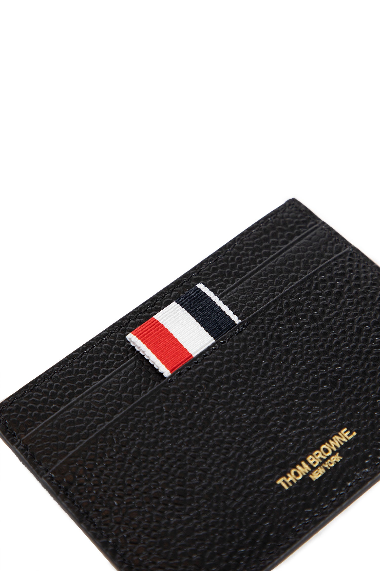 THOM BROWNE UNISEX BLACK WALLETS & CARDHOLDERS