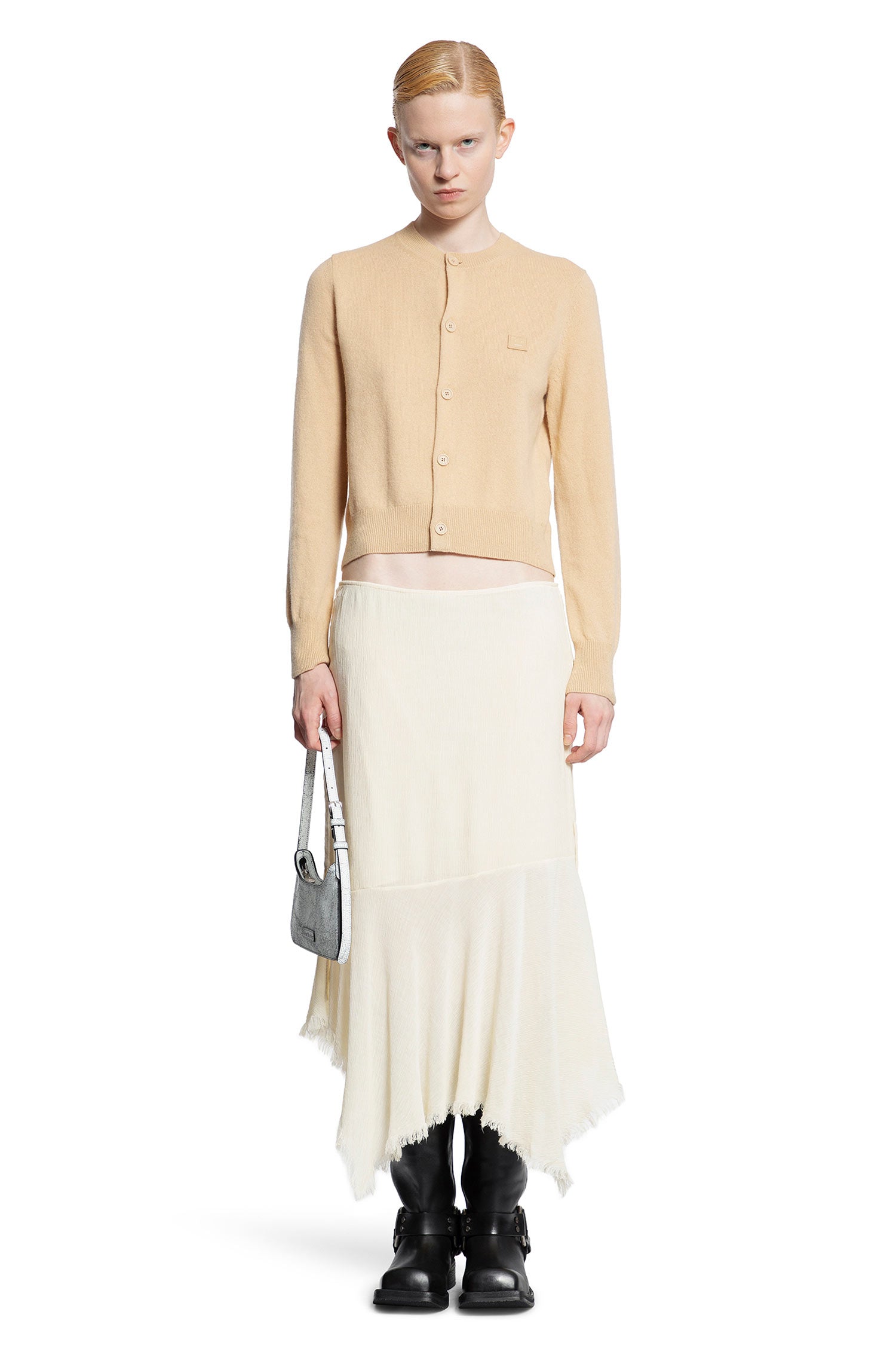 ACNE STUDIOS WOMAN BEIGE KNITWEAR