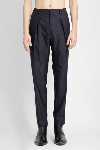 FENDI MAN BLUE TROUSERS