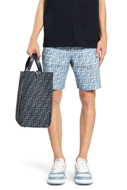 Antonioli FENDI MAN BLUE SHORTS & SKIRTS