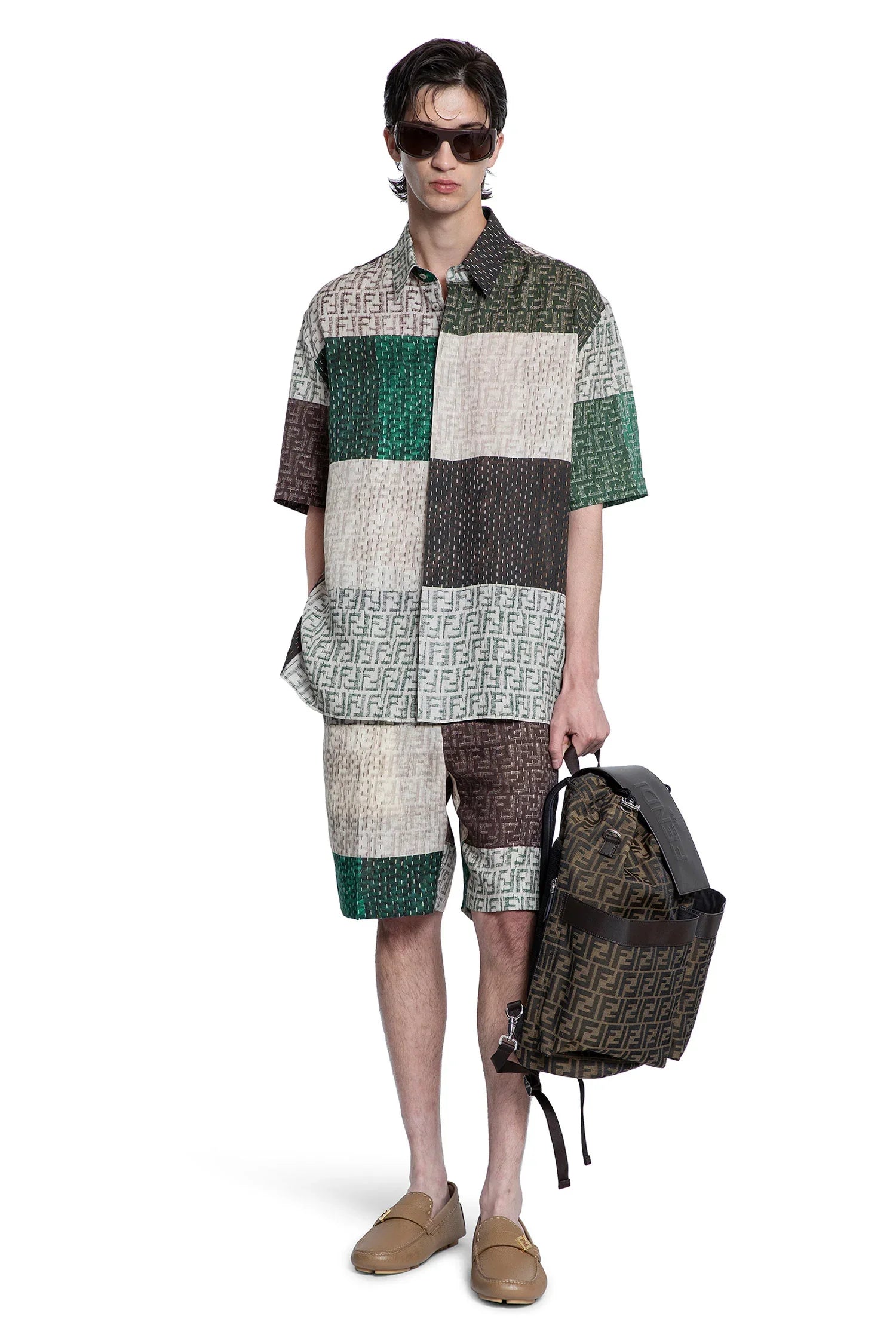 FENDI MAN MULTICOLOR SHORTS & SKIRTS - Antonioli.eu