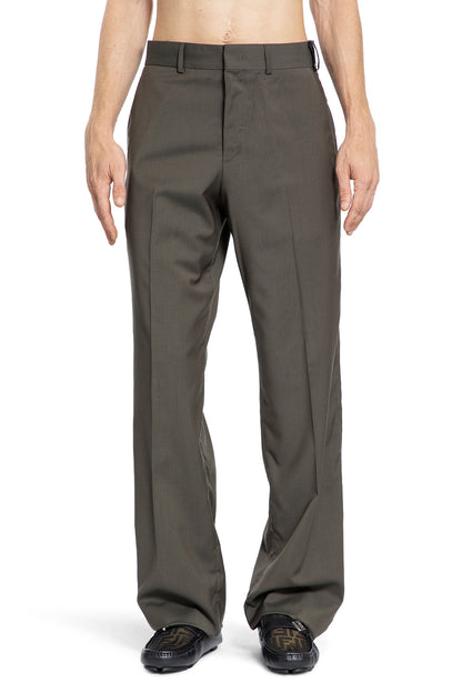 FENDI MAN GREEN TROUSERS