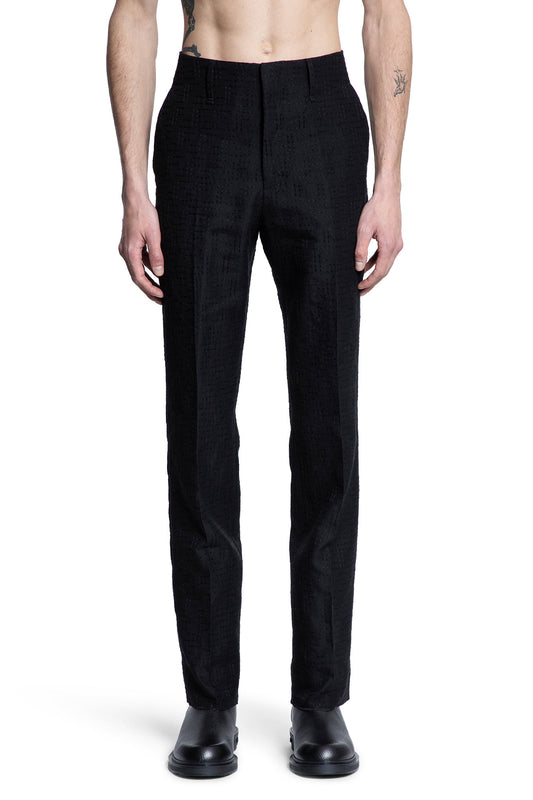 FENDI MAN BLACK TROUSERS