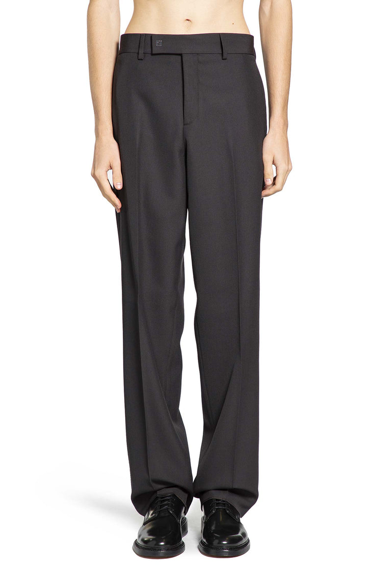 FENDI MAN BLACK TROUSERS