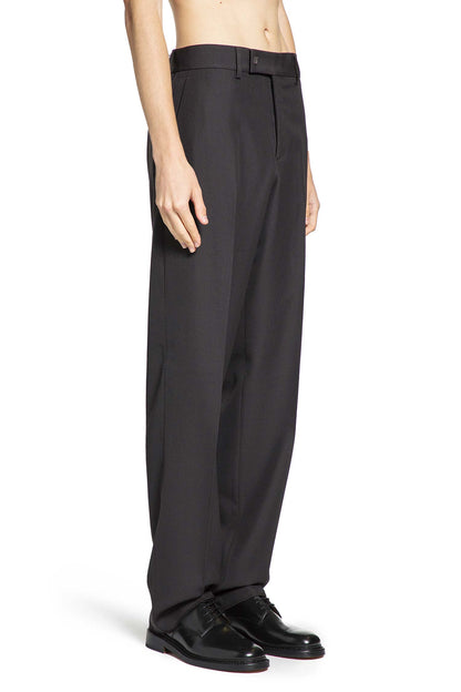 FENDI MAN BLACK TROUSERS