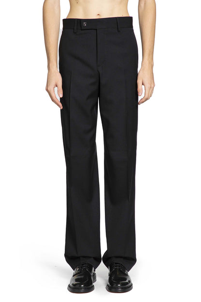 FENDI MAN BLACK TROUSERS
