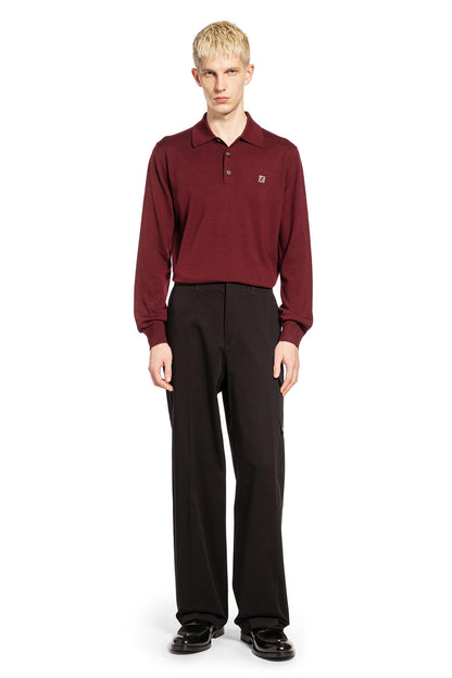 Cotton Gabardine Cargo Trousers