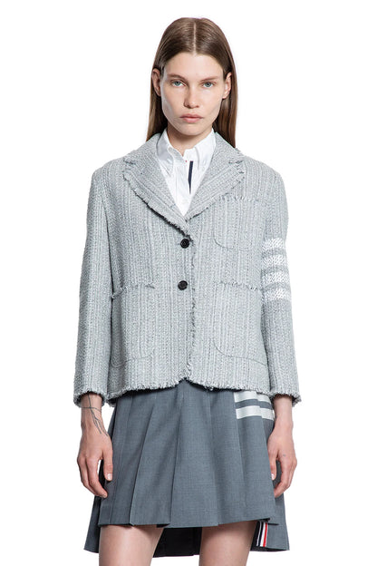 THOM BROWNE WOMAN GREY BLAZERS - Antonioli.eu