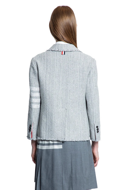 THOM BROWNE WOMAN GREY BLAZERS - Antonioli.eu