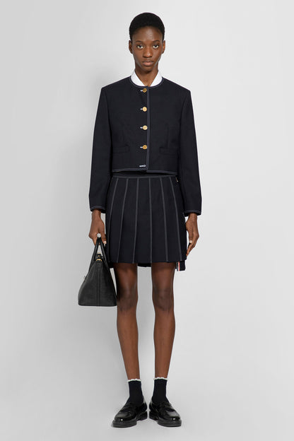 THOM BROWNE WOMAN BLUE JACKETS