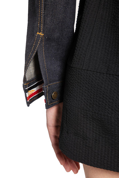 Selvedge Denim Shrunken Jacket
