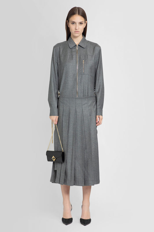 FENDI WOMAN GREY JUMPSUITS